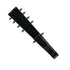 Fan with spikes, fetish goth accessory, black